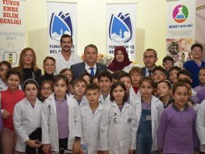 Yunusemreli çocuklar temel bilimleri şenlikle öğrenecek