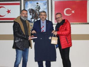 Yunanistan 1. Lig Basketbol Antrenörü Başkan Alıcık’ı ziyaret etti