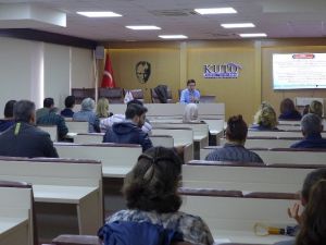 Kuşadası Ticaret Odası’nda KOSGEB Destekleri bilgilendirme toplantısı yapıldı