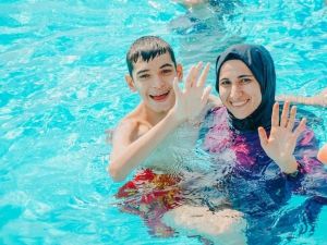 Kuşadası’nda ’Engelsiz Tatil’ kampı