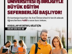 Büyükçekmece Belediyesi ve Arel Üniversitesinden yüzde 80 burs imkanı