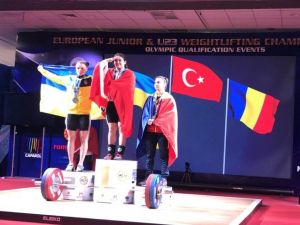 Aydınlı Milli Halterci Avrupa Şampiyonu oldu