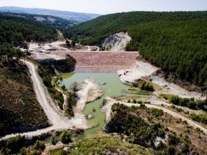 Karayağcı Barajının gövde dolgusu tamamlandı