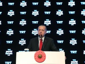 Cumhurbaşkanı Erdoğan’dan harekatı gerekçe göstererek foruma katılmayanlara sert tepki