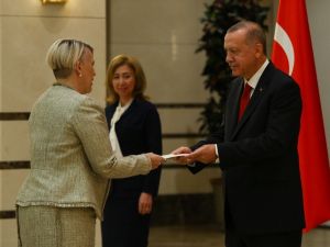Cumhurbaşkanı Erdoğan, İrlanda Büyükelçisini kabul etti
