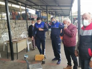 Didim zabıtasından tartı denetimi