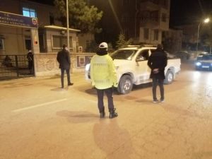 Emet’te polis ve jandarma ekiplerinden denetim