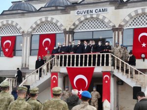 İçişleri Bakanı Süleyman Soylu, Güven Camii’nin açılışını yaptı