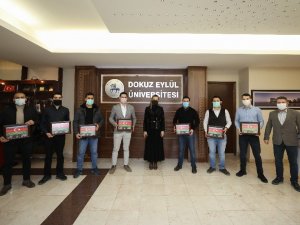 Rektör Hotar, Azerbaycan’a destek veren kahraman doktorları ağırladı