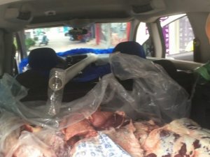 Kurban etleri bozulmasın diye bulduğu teknik görenleri hayrete düşürdü