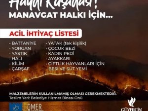 Kuşadası Belediyesi, yangınzedeler için yardım kampanyası başlattı