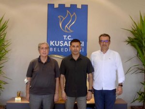 Aydın ASKF Başkanı Kaplan, Başkan Günel ile görüştü