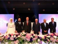 Devletin zirvesi nikah töreninde bir araya geldi