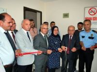Salihli’de servis araçları tek çatı altında toplandı