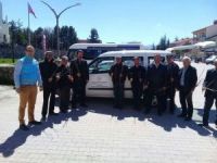 Dumlupınar’da çiftçilere aşılamaları için meyve kalemleri dağıtıldı