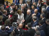 MHP Lideri Bahçeli’ye 23 Nisan resepsiyonunda İYİ Parti’nin Cumhurbaşkanı adayı sorulunca "Bizim Cumhurbaşkanı adayımız belli." dedi.