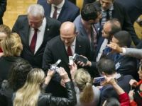 İçişleri Bakanı Süleyman Soylu, "Seçimin huzur içinde geçmesi vatandaşların demokratik tercihlerini kullanması için her türlü önlem alınıyor" dedi.
