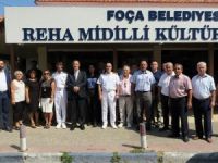 Foça’da bayramlaşma