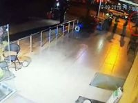 Azeri işadamı öldüren zanlının kaçma anı kamerada