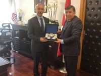 Başkan Mustafa Koca, Ulaştırma ve Alt Yapı Bakan Yardımcısını ziyaret etti