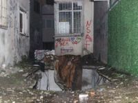 Güngören’de çökme riski bulunan bina boşaltıldı