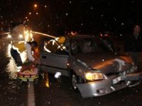 Kula’da zincirleme trafik kazası: 1 yaralı