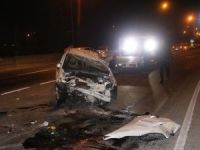 Takla atan otomobilde can pazarı