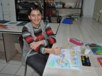 Otizmli Nazlı’nın ressam olma hayali