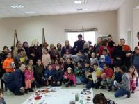 Gerenköylü çocuklar kitaplar ile şenlendi
