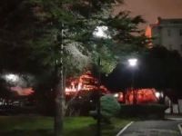 Marmara Üniversitesinde korkutan yangın