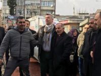 Metin Şentürk Bayrampaşa tanzim satış noktasını ziyaret etti