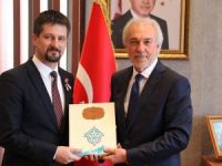 Macar Büyükelçisi Başkan Saraçoğlu’nu ziyaret etti