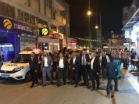 İftar sonrası esnaf ziyareti