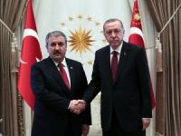 Cumhurbaşkanı Erdoğan, Mustafa Destici’yi kabul etti