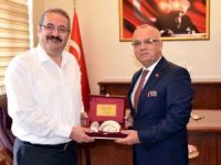 Başkan Kayda’dan Kaymakam Sağlam’a ’hayırlı olsun’ ziyareti