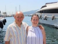 Dünya Şampiyonu Macar güreşçi Toth Marmaris’te tatilde