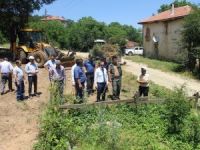 Dumlupınar Ağaçköy Şehitliği’nde bakım ve onarım çalışmaları