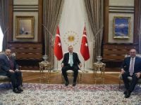 Cumhurbaşkanı Erdoğan Irak Dışişleri Bakanı ve Savunma Bakanını kabul etti