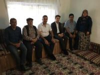 Kaymakam Gülyer’den şehit ailelerine ziyaret