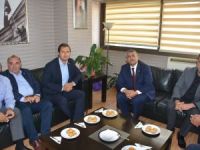 CHP İl Başkanı Yücel’den MHP’ye ziyaret