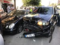 Denizli’de lüks araç ortalığı birbirine kattı