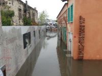 Tarihi Ahi Çelebi Camisi sular altında kaldı