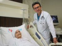Kalbindeki deliğe 80 yaşında çare buldu