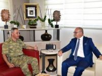 Albay Dere’den Başkan Ergün’e veda ziyareti
