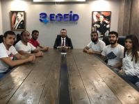 Azerbaycanlı öğrencilerden EGEİD’e ziyaret
