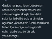 Gaziosmanpaşa Kaymakamı yaşanan saldırılarla ilgili açıklama yapacağını duyurdu