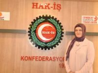 HAK-İŞ Kadın Komitesi Başkanı Zengin: “Evlat nöbeti tutan analarımızın yanındayız”