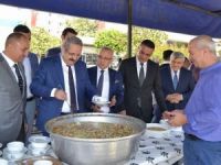 Salihli’de 5 bin kişilik aşure hayrı