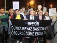 Görme engellilerden ‘Beyaz Baston’ kullanımına ilişkin kanun talebi