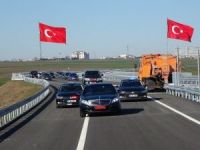 TBMM Başkanı Şentop ve Bakan Turhan Tekirdağ’da yol açılışına katıldı